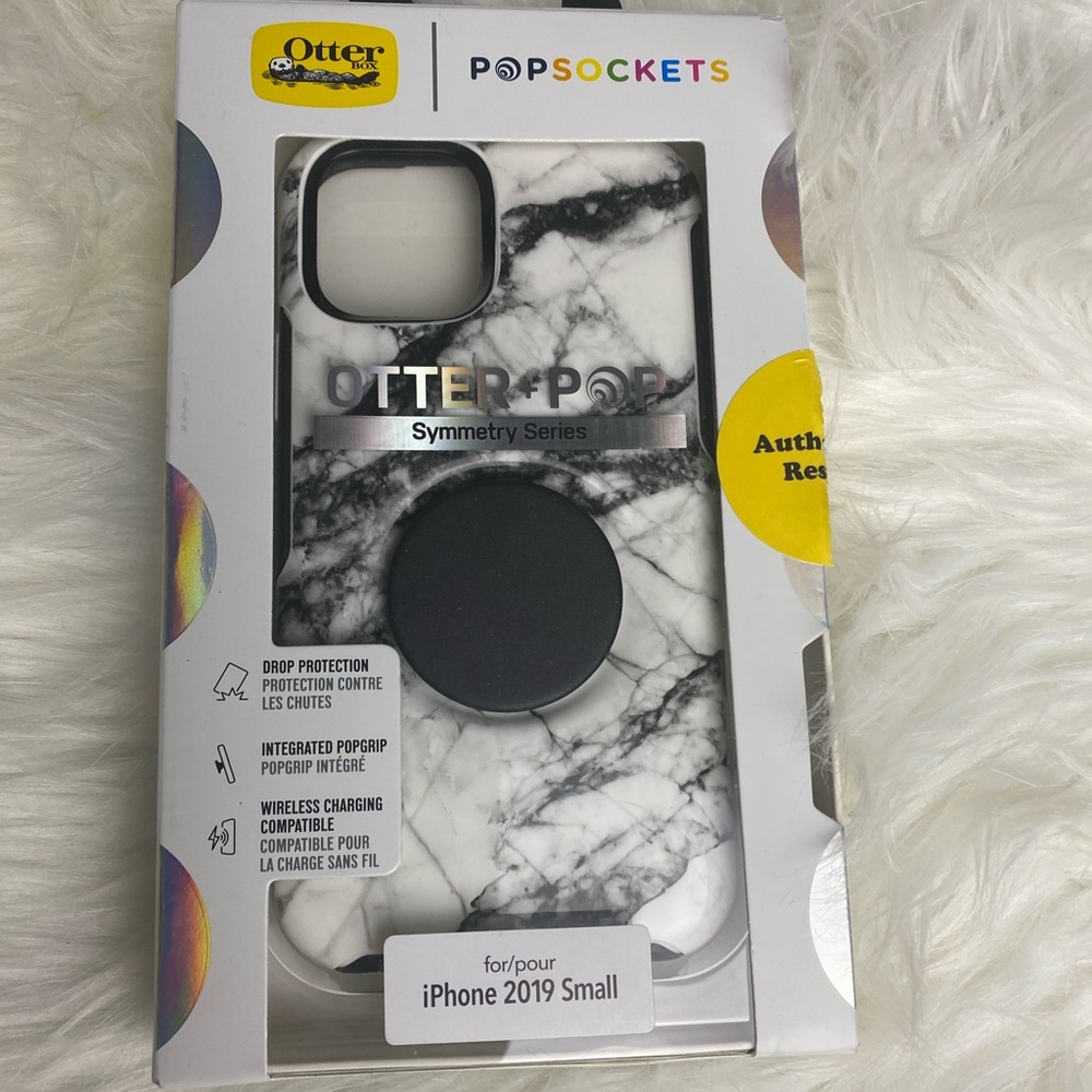 OtterBox + Pop Case for iPhone 11 - White Marble